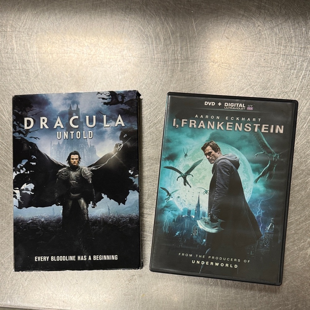 Dracula Untold and, I Frankenstein DVD Set